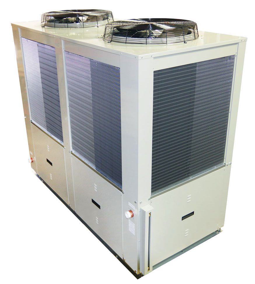 18 ton Digital Process Chiller Back Side View