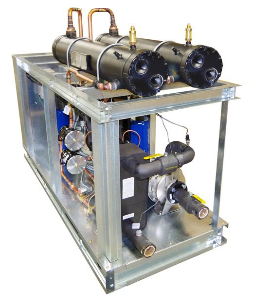PZW26DH5VFD with Compressor VFD and Pump VFD First Back View