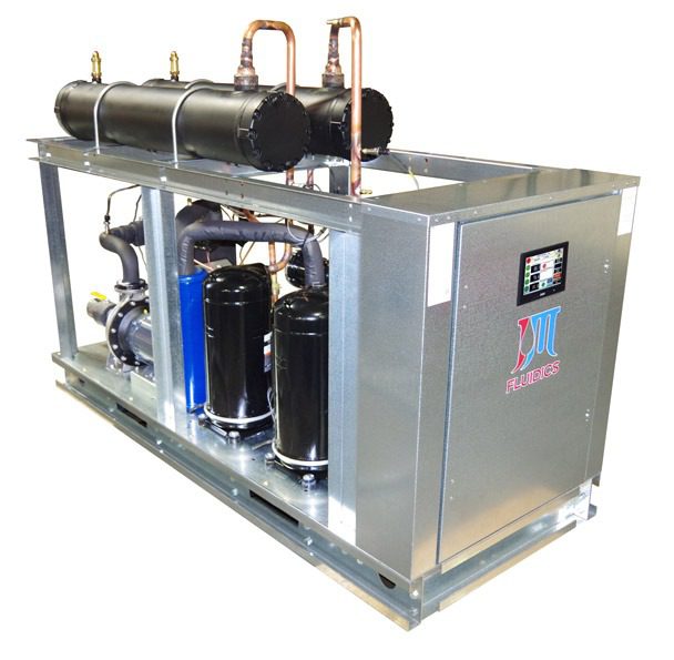 PZW26DH5VFD with Compressor VFD and Pump VFD Front View