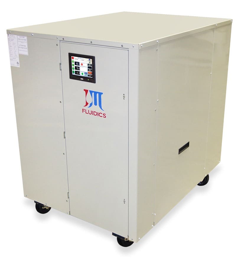Portable Air & Water-Cooled Chillers, Chiller Model PZWPT3S Front Side